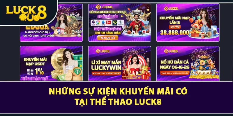 Sảnh Thể Thao LUCK8 - Sân Chơi Cá Cược Đỉnh Cao
